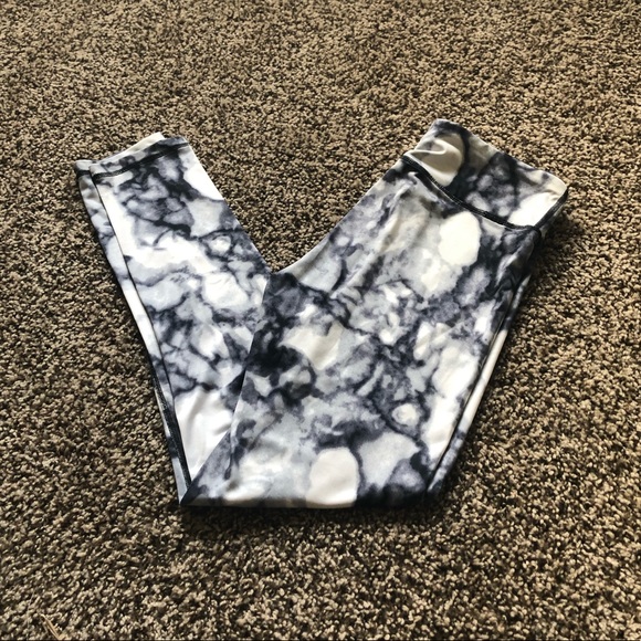 love at first sight Pants - Marble Athletic Leggings